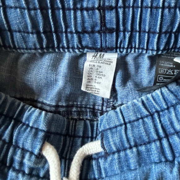 H&M 3 Pairs, Cotton Joggers Size 6 Boys, Set of 3 - Picture 3 of 9